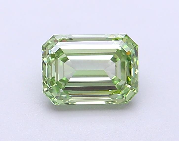 1.05 Ct. Fancy Vivid  Green Emerald Lab Grown Diamond