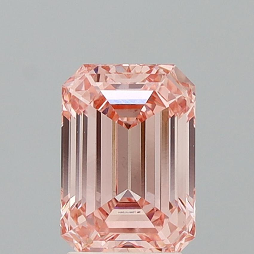 3.00 Ct. Fancy Intense Pink Emerald Lab Grown Diamond