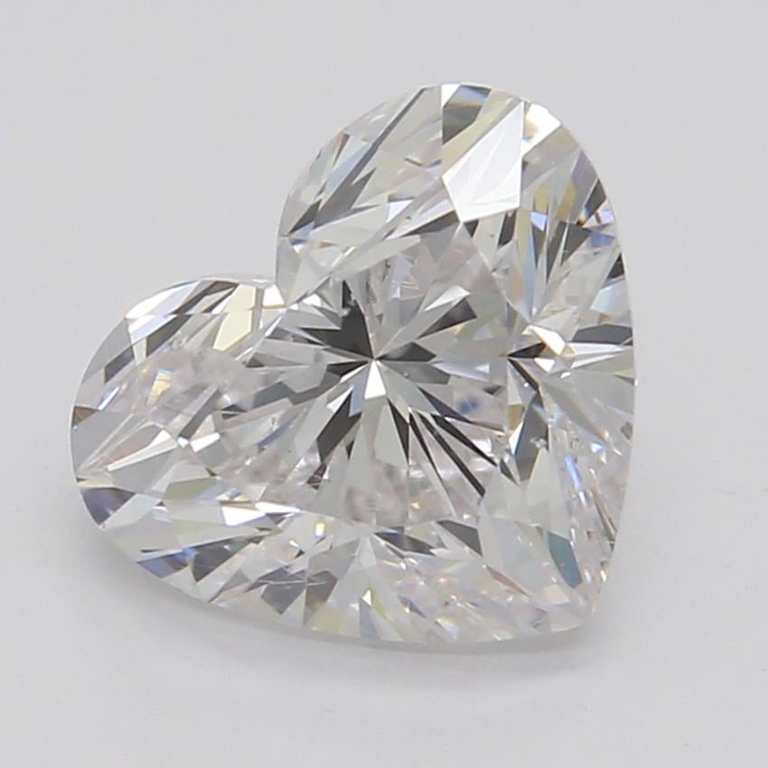 1.01 Ct. Faint Pink Heart Diamond