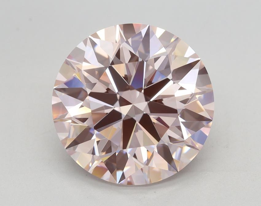 4.50 Ct. Fancy Intense Pink Round Lab Grown Diamond