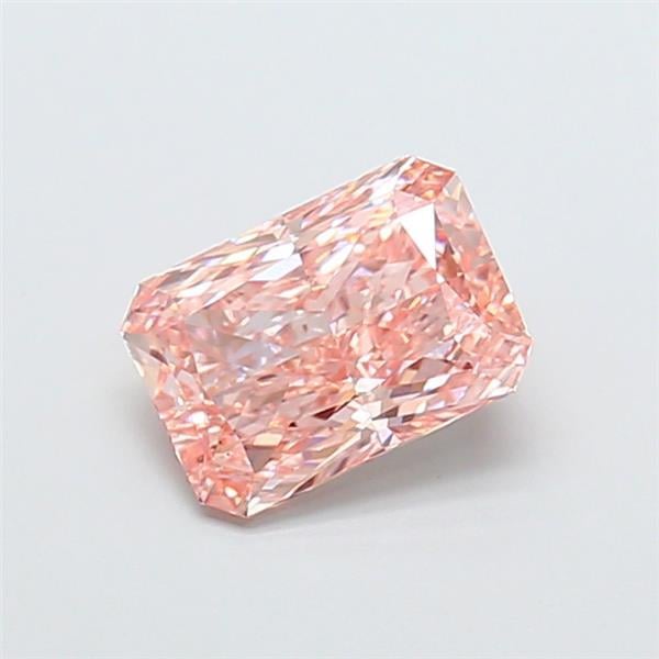 2.23 Ct. Fancy Vivid  Pink Radiant Lab Grown Diamond