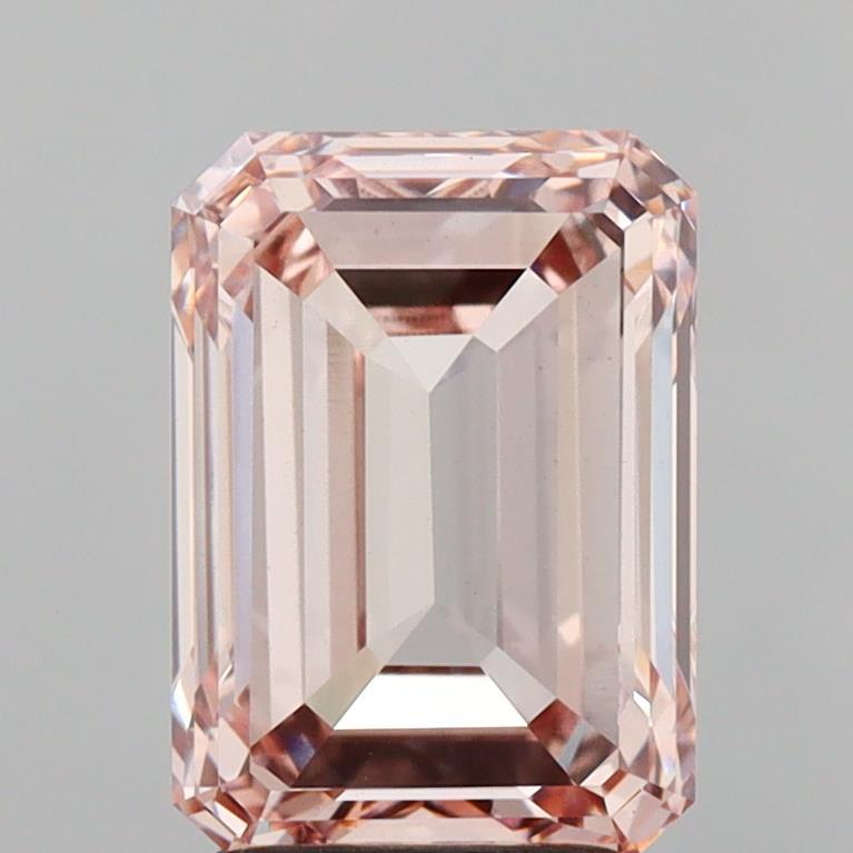1.11 Ct. Fancy Vivid  Pink Round Lab Grown Diamond