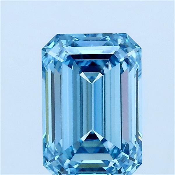 1.11 Ct. Fancy Blue Emerald Lab Grown Diamond