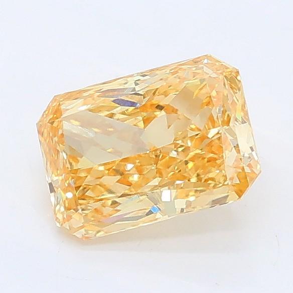 1.06 Ct. Fancy Intense Yellow Radiant Lab Grown Diamond