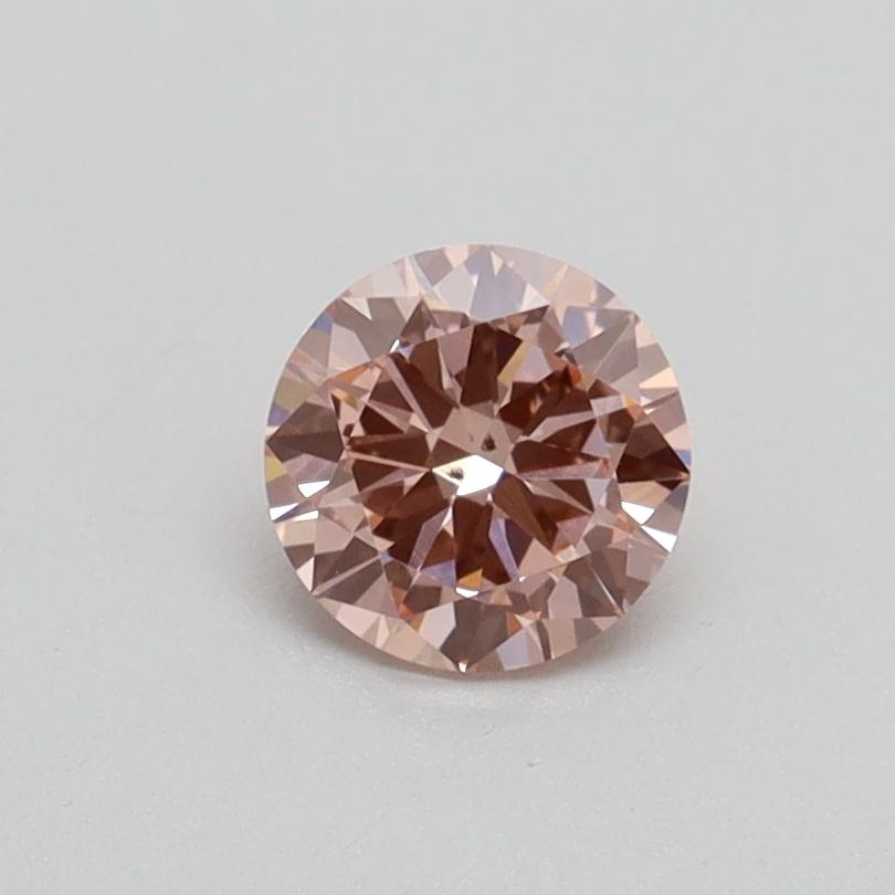 0.50 Ct. Fancy Intense Pink Round Lab Grown Diamond