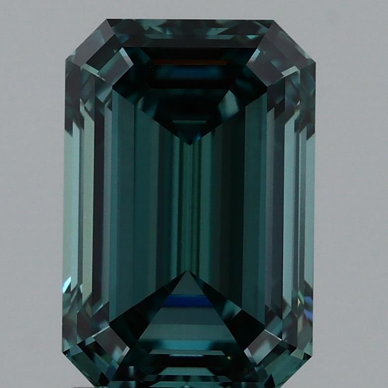 2.13 Ct. Fancy Vivid Green Emerald Lab Grown Diamond