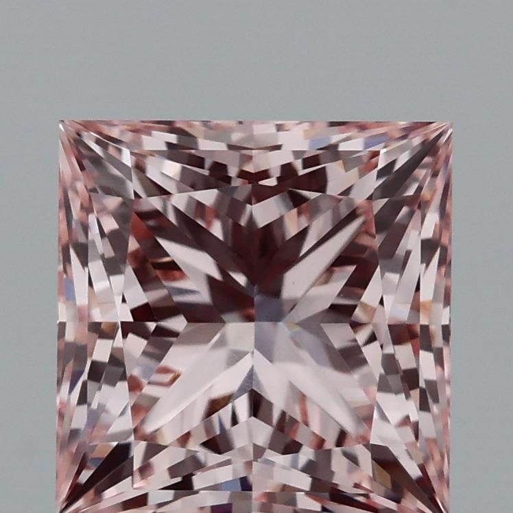 2.04 Ct. Fancy Intense Pink Princess Lab Grown Diamond