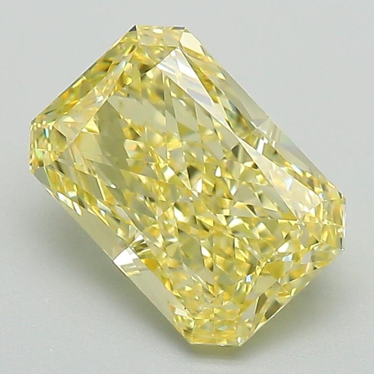 2.04 Ct. Fancy Intense Yellow Radiant Lab Grown Diamond