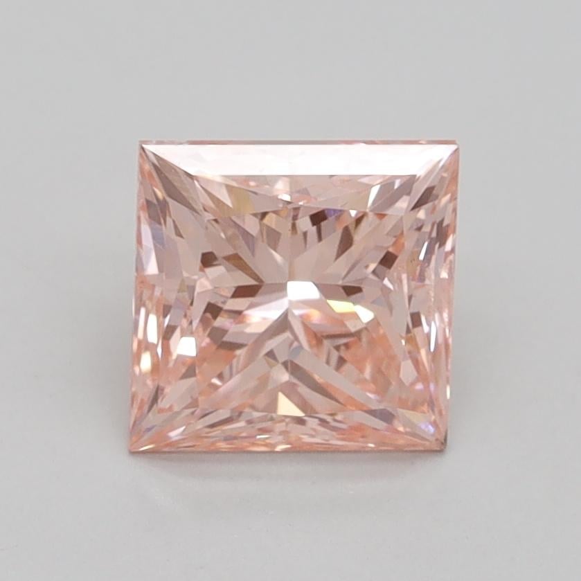 1.50 Ct. Fancy Intense Pink Princess Lab Grown Diamond