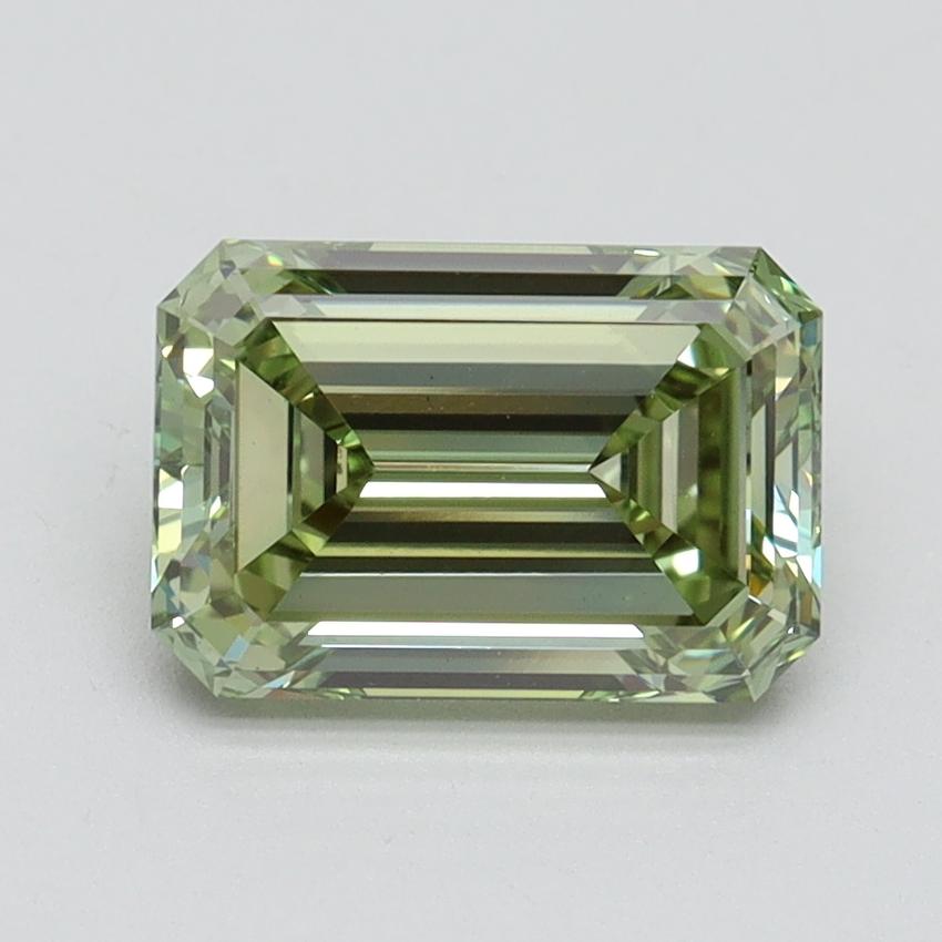1.90 Ct. Fancy Intense Green Emerald Lab Grown Diamond