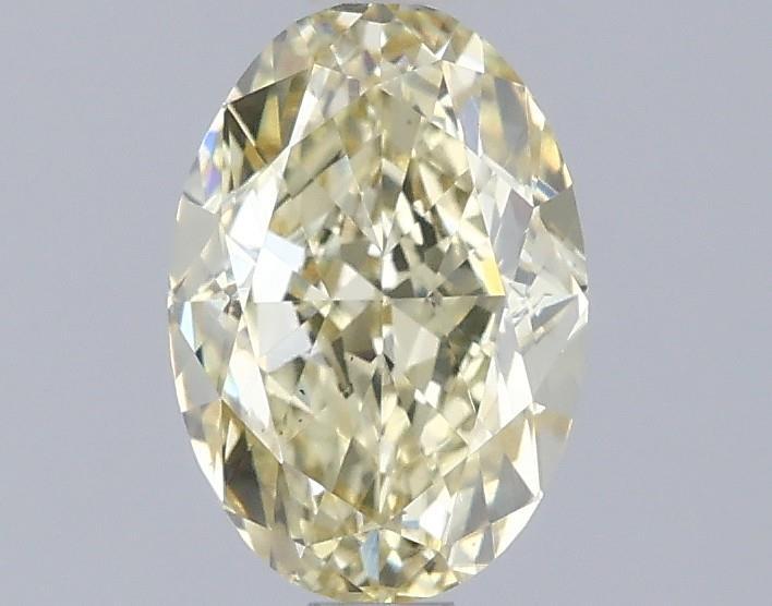 1.50 Ct. Fancy Yellow Oval Lab Grown Diamond