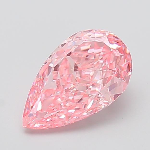 2.52 Ct. Fancy Pink Pear Lab Grown Diamond