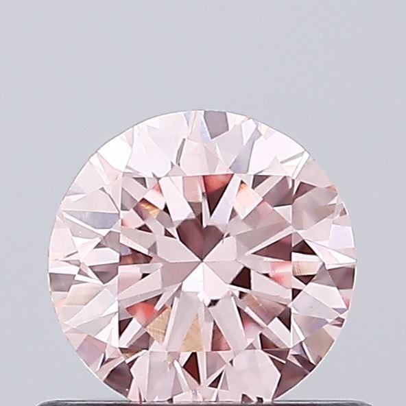 0.60 Ct. Fancy Intense Pink Round Lab Grown Diamond