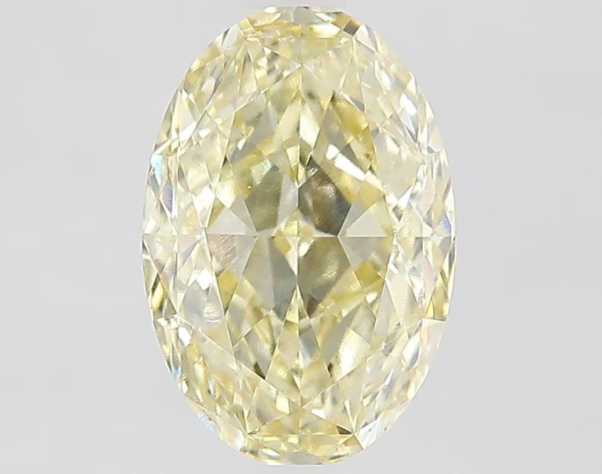 2.06 Ct. Fancy Intense Yellow Oval Lab Grown Diamond
