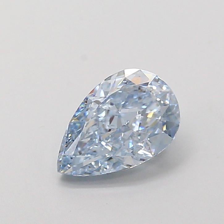 1.03 Ct. Fancy Vivid Blue Pear Lab Grown Diamond