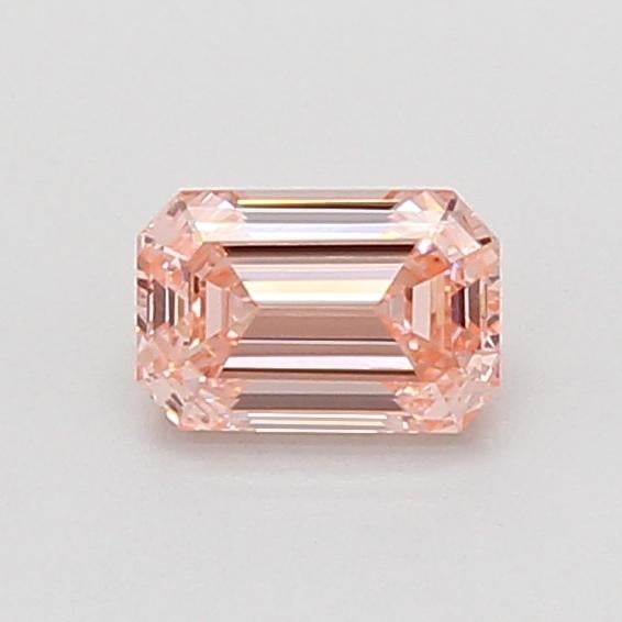 0.62 Ct. Fancy Intense Pink Emerald Lab Grown Diamond