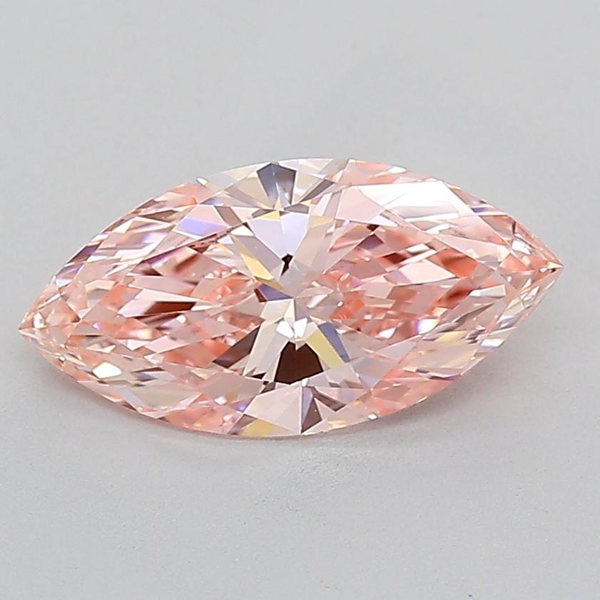 1.58 Ct. Fancy Vivid  Pink Marquise Lab Grown Diamond