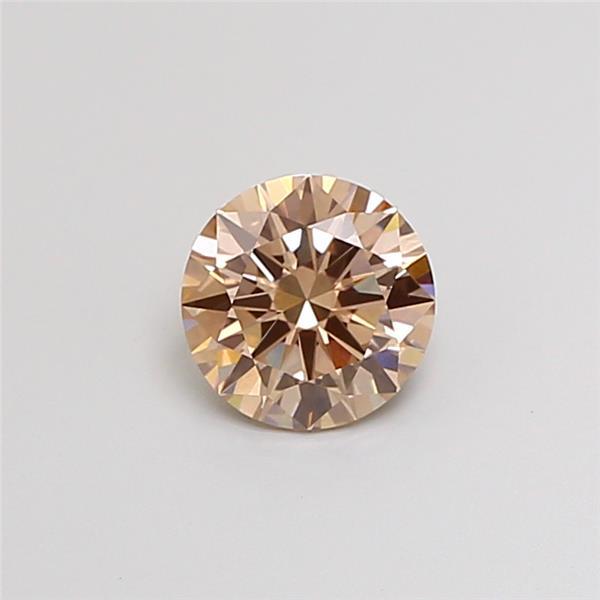 1.10 Ct. Light Brown Round Lab Grown Diamond