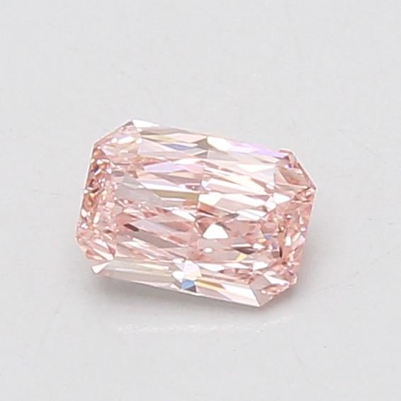 0.51 Ct. Fancy Intense Pink Radiant Lab Grown Diamond