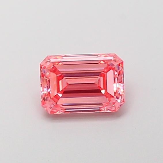 1.00 Ct. Fancy Vivid  Pink Emerald Lab Grown Diamond