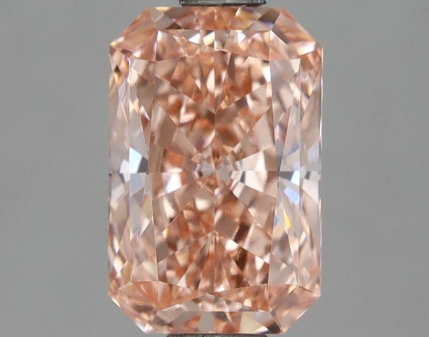 1.54 Ct. Fancy Vivid Pink Radiant Lab Grown Diamond