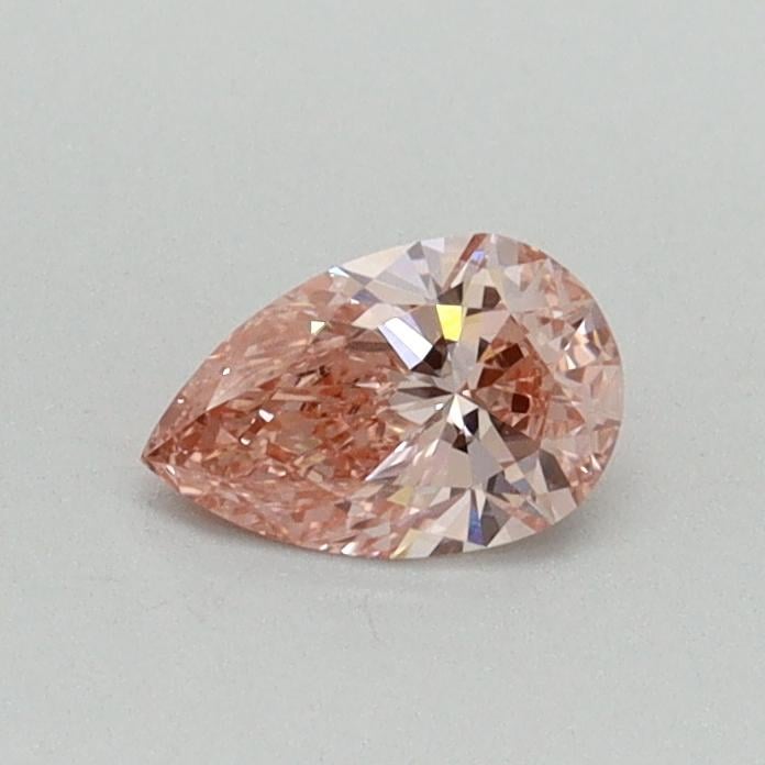 0.30 Ct. Fancy Vivid Pink Pear Lab Grown Diamond