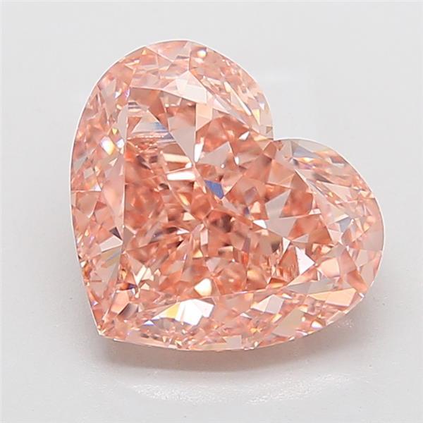 6.04 Ct. Fancy Brown Heart Lab Grown Diamond