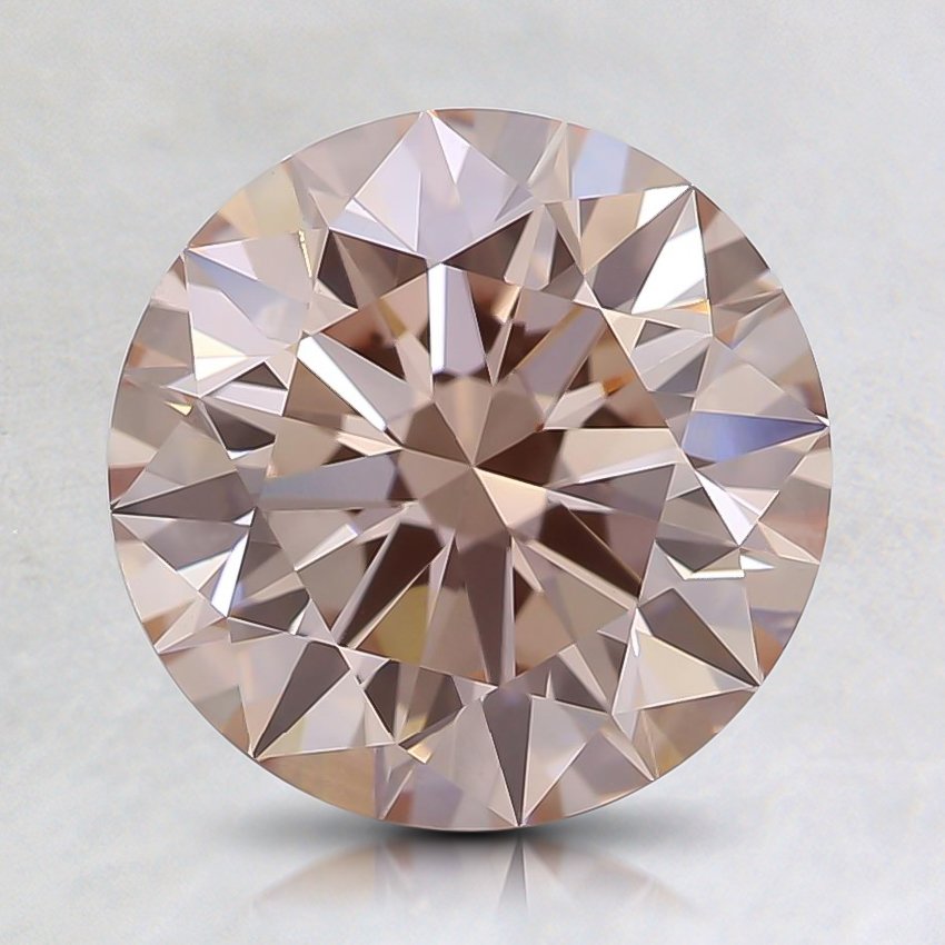 2.50 Ct. Fancy Light Pink Round Lab Grown Diamond