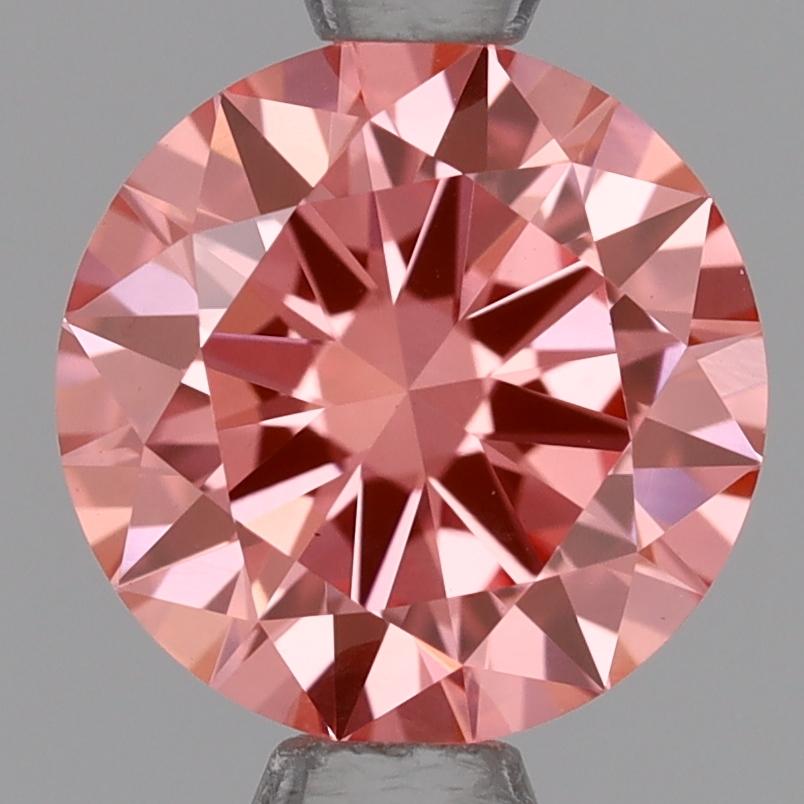 1.04 Ct. Fancy Vivid Pink Round Lab Grown Diamond