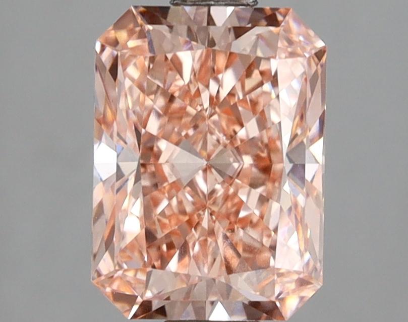 2.02 Ct. Fancy Vivid Pink Radiant Lab Grown Diamond