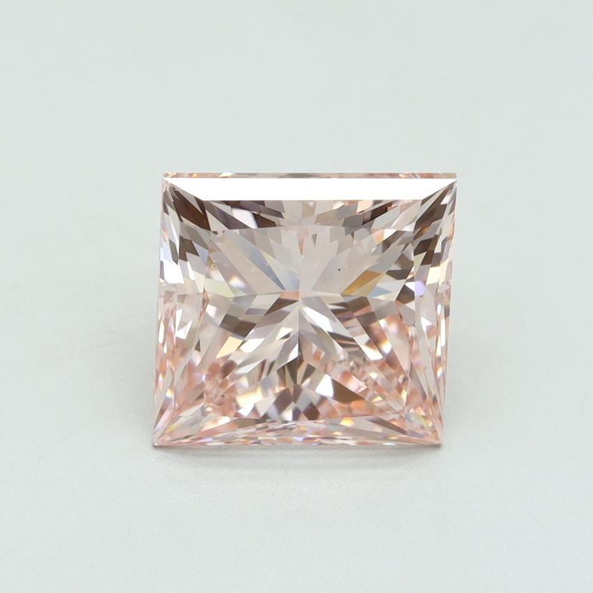 5.03 Ct. Fancy Intense Pink Princess Lab Grown Diamond