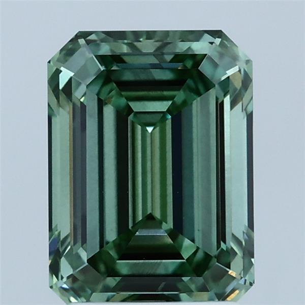 2.09 Ct. Fancy Vivid Green Emerald Lab Grown Diamond