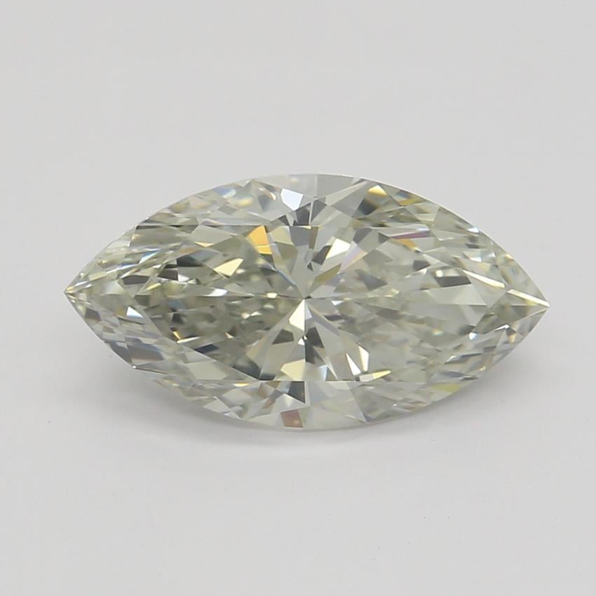 1.01 Ct. Fancy Light Brownish Greenish Yellow Marquise Diamond