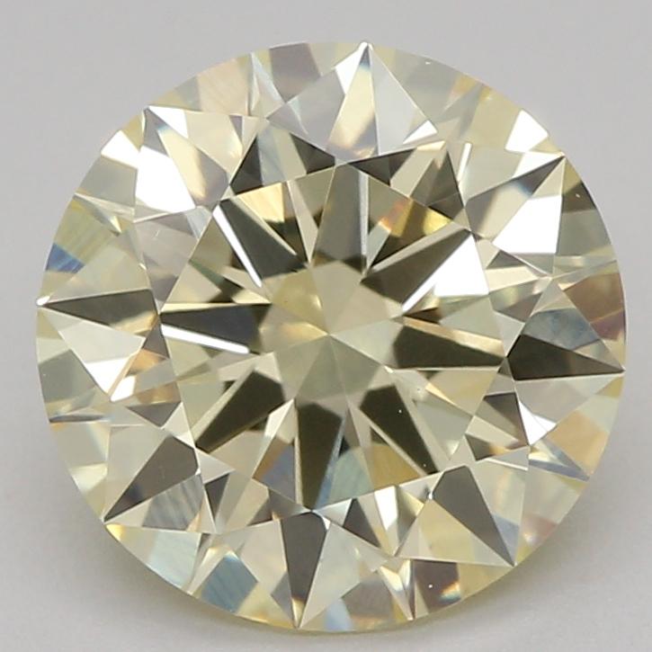 1.54 Ct. Fancy Yellow Round Lab Grown Diamond