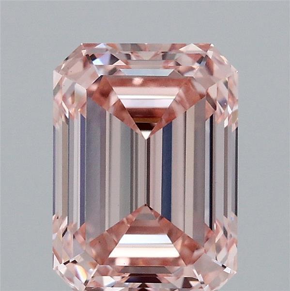 2.10 Ct. Fancy Pink Emerald Lab Grown Diamond