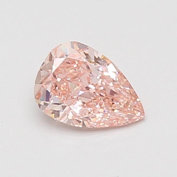0.58 Ct. Fancy Vivid Pink Pear Lab Grown Diamond