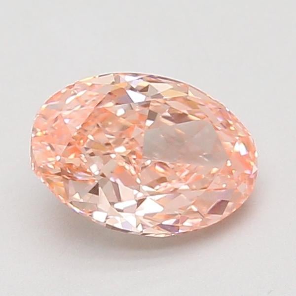 1.31 Ct. Fancy Vivid Pink Oval Lab Grown Diamond
