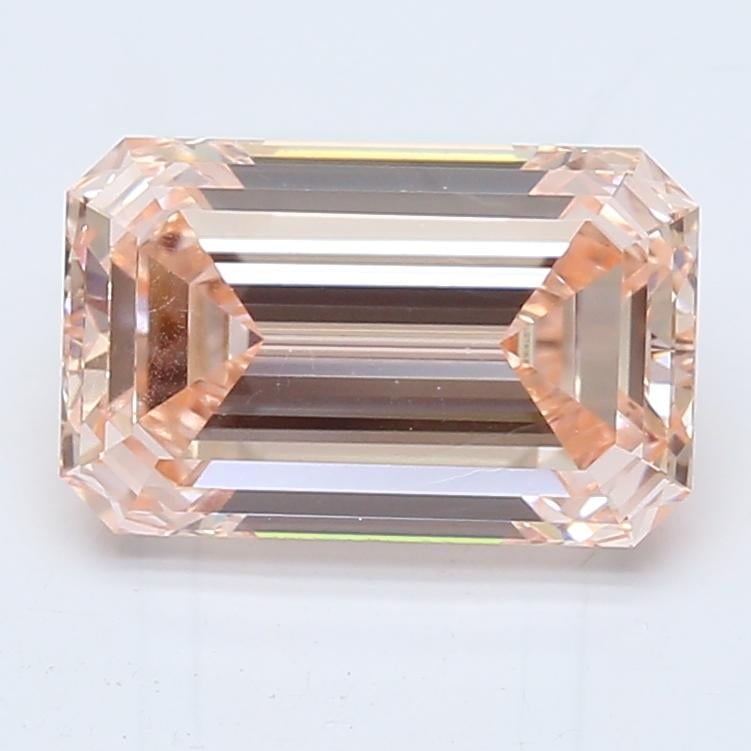3.02 Ct. Fancy Intense Pink Emerald Lab Grown Diamond