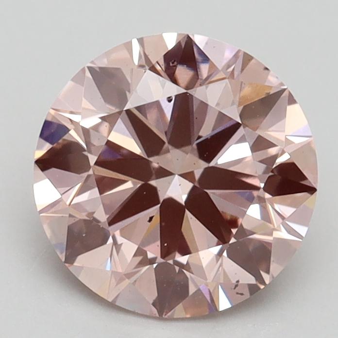 1.77 Ct. Fancy Intense Pink Round Lab Grown Diamond