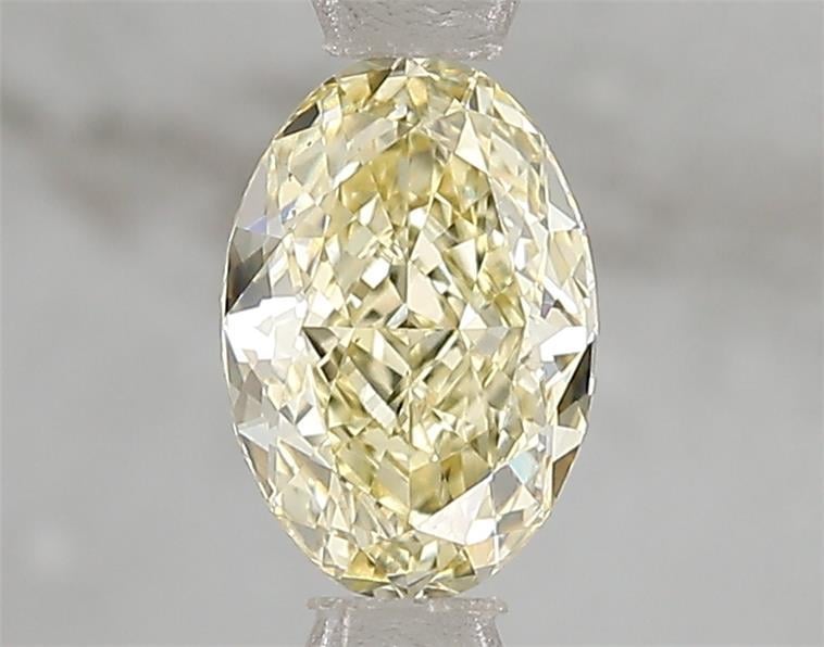 1.01 Ct. Fancy Intense Yellow Oval Lab Grown Diamond