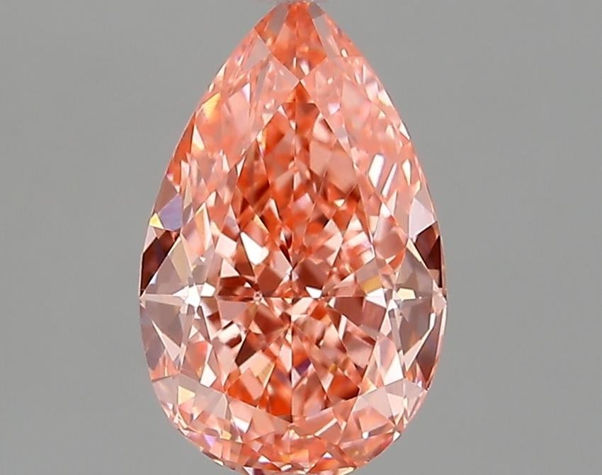 2.07 Ct. Fancy Pink Pear Lab Grown Diamond