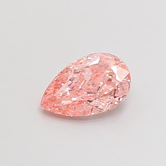 1.53 Ct. Fancy Vivid Pink Pear Lab Grown Diamond