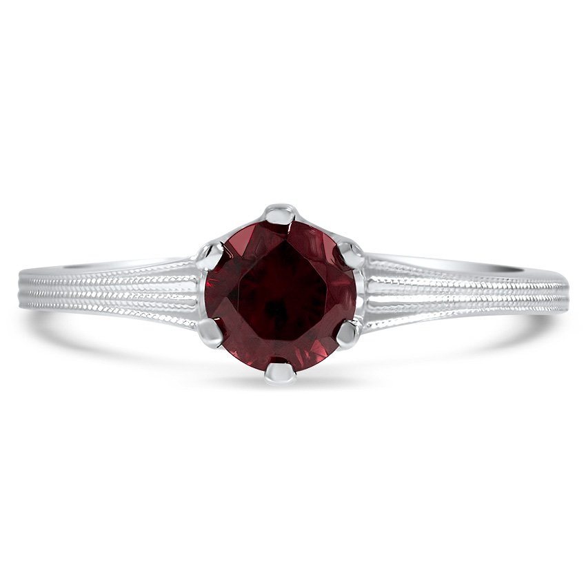 Modern Reproduction Zircon Vintage Ring