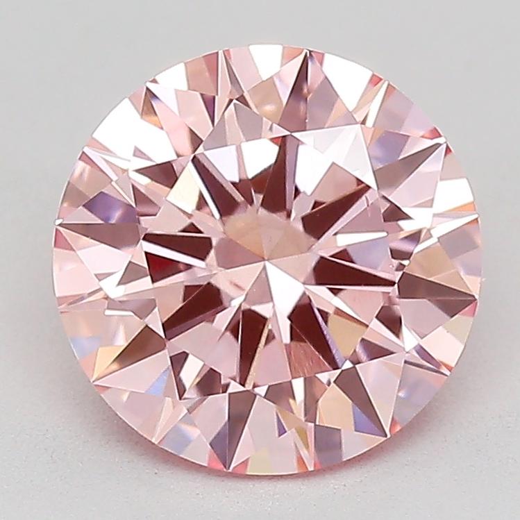 1.77 Ct. Fancy Vivid  Pink Round Lab Grown Diamond
