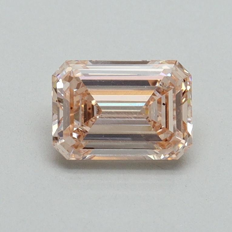 0.75 Ct. Fancy Pink Asscher Lab Grown Diamond