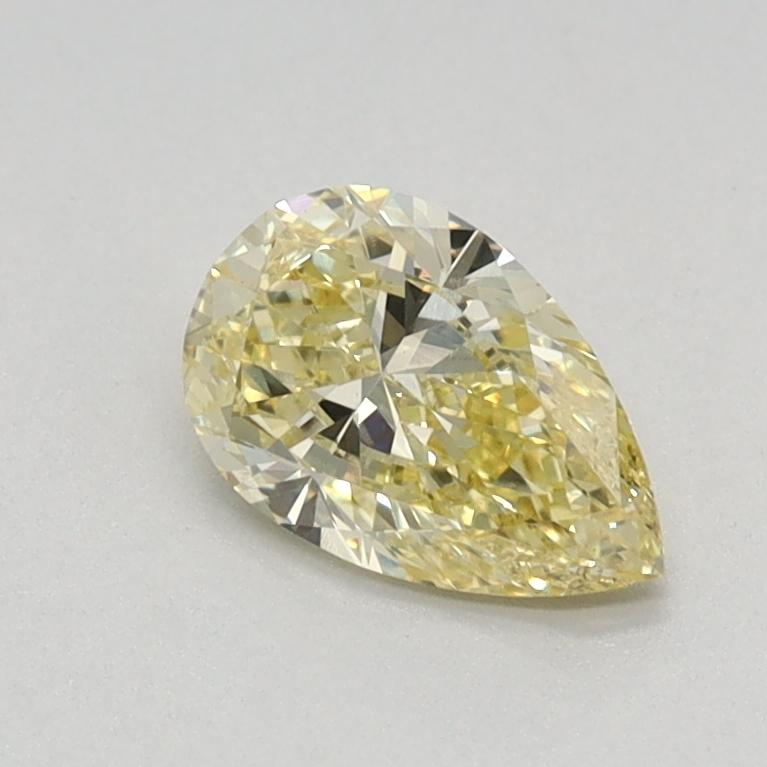 0.55 Ct. Fancy Intense Yellow Pear Lab Grown Diamond