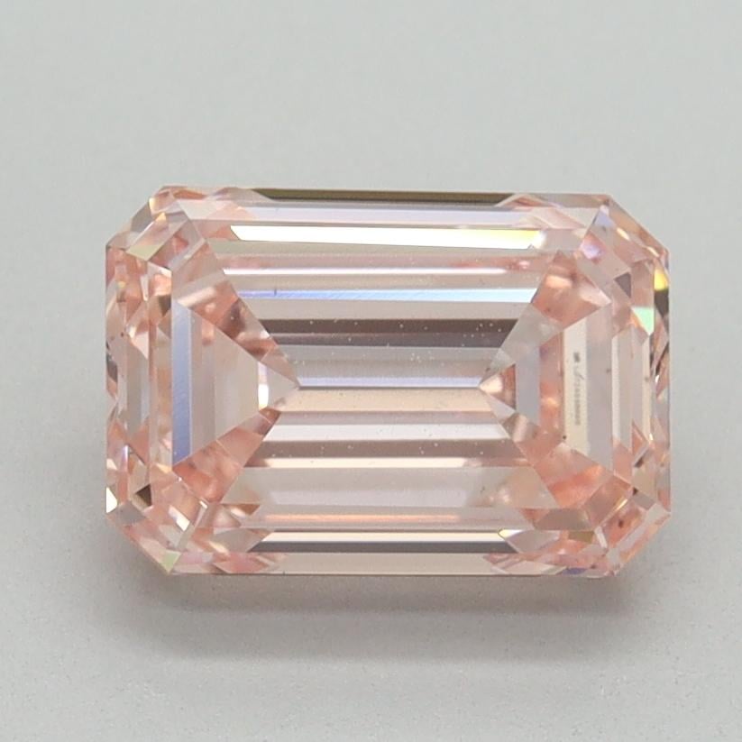 2.00 Ct. Fancy Intense Pink Emerald Lab Grown Diamond