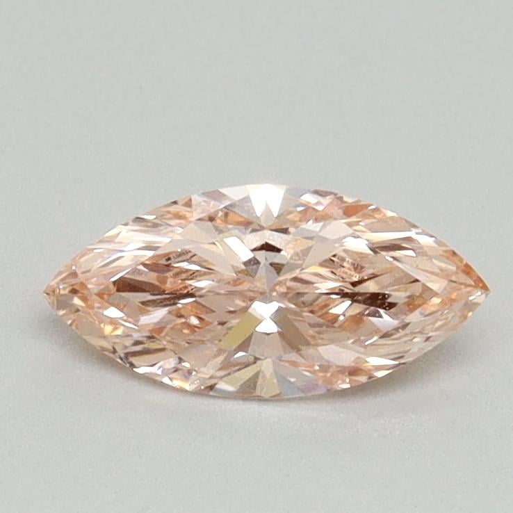 0.52 Ct. Fancy Vivid Pink Marquise Lab Grown Diamond