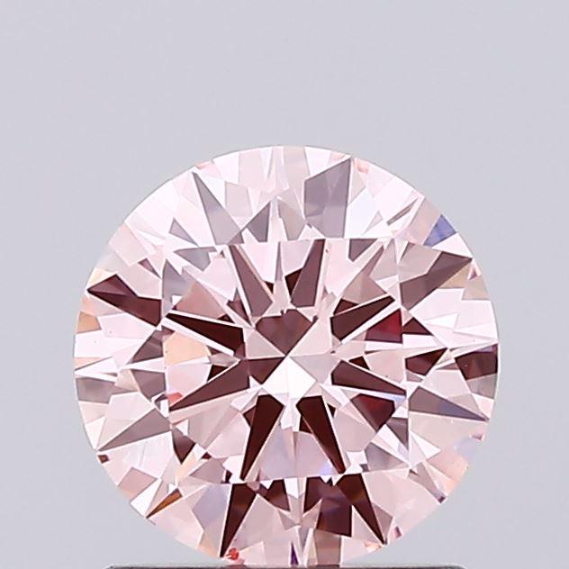 1.02 Ct. Fancy Intense Pink Round Lab Grown Diamond