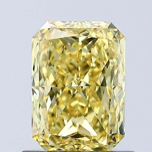 1.05 Ct. Fancy Vivid Yellow Radiant Lab Grown Diamond